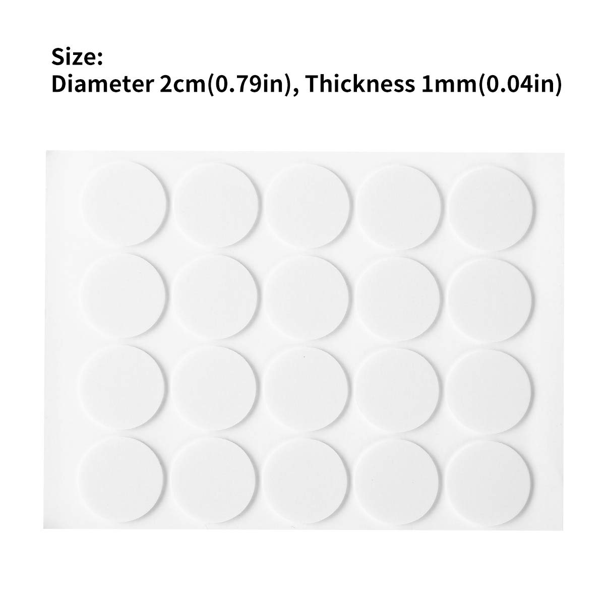 Heat-Resistant Double-Sided Candle Wick Stickers 1000Pcs (20mm) - DIY Candle Making Supplies for Wax Adhesion - Perfect for Handmade Soy, Beeswax & Paraffin Candles at Home