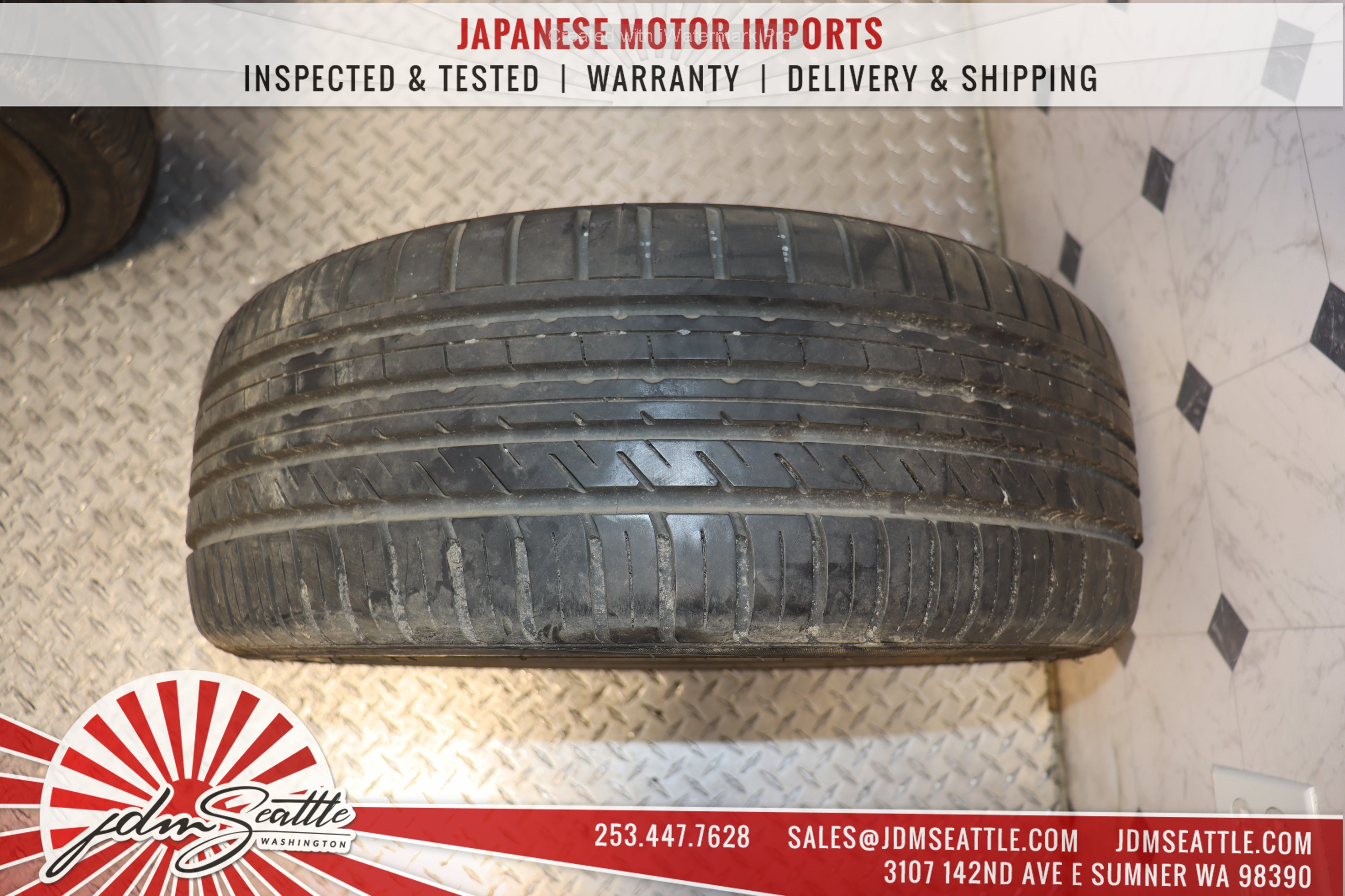 JDM WORK EMOTION XD9 Wheels 17x7 +53 4x114.3 - Set of 4 205/45ZR17 Performance Rims for Drifting, Track Racing & Street Tuning