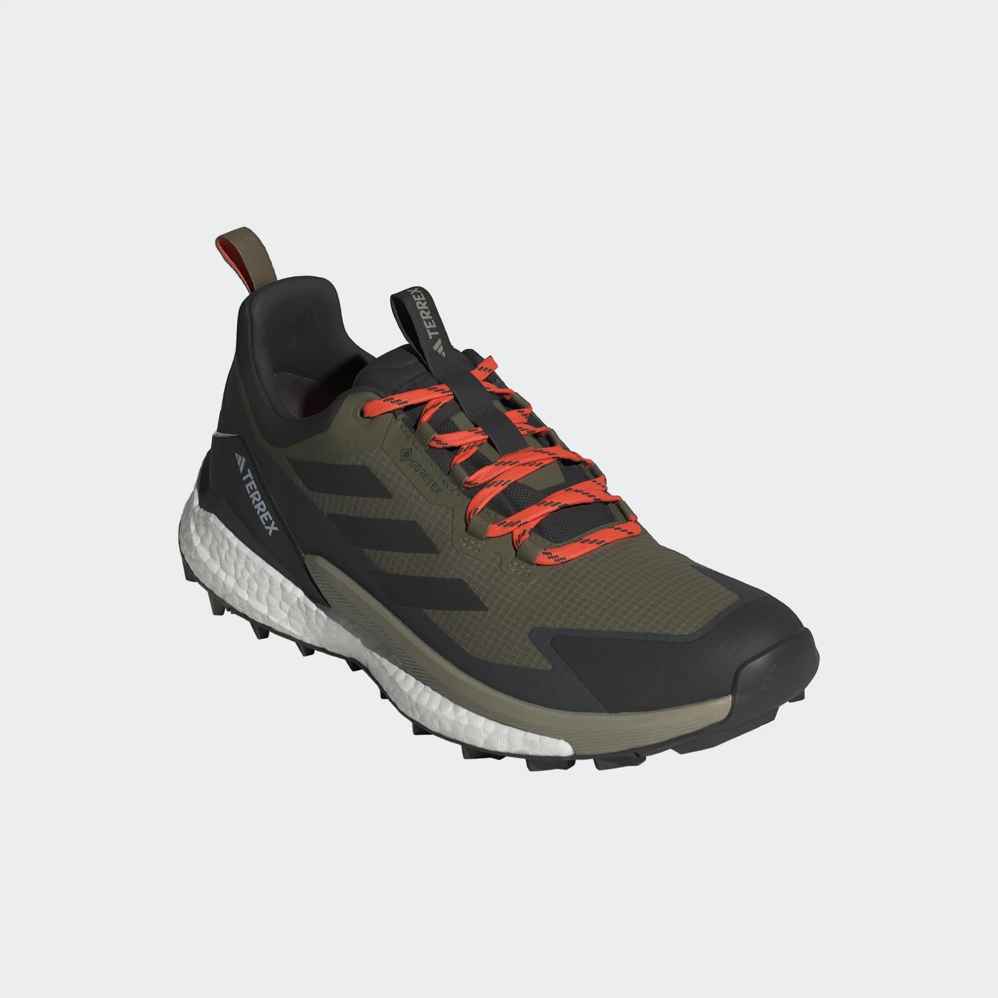 Adidas Men's Terrex Free Hiker 2 Low GTX Waterproof Hiking Shoes - Lightweight Trail Running & Outdoor Adventure Footwear for Hiking, Camping & Travel