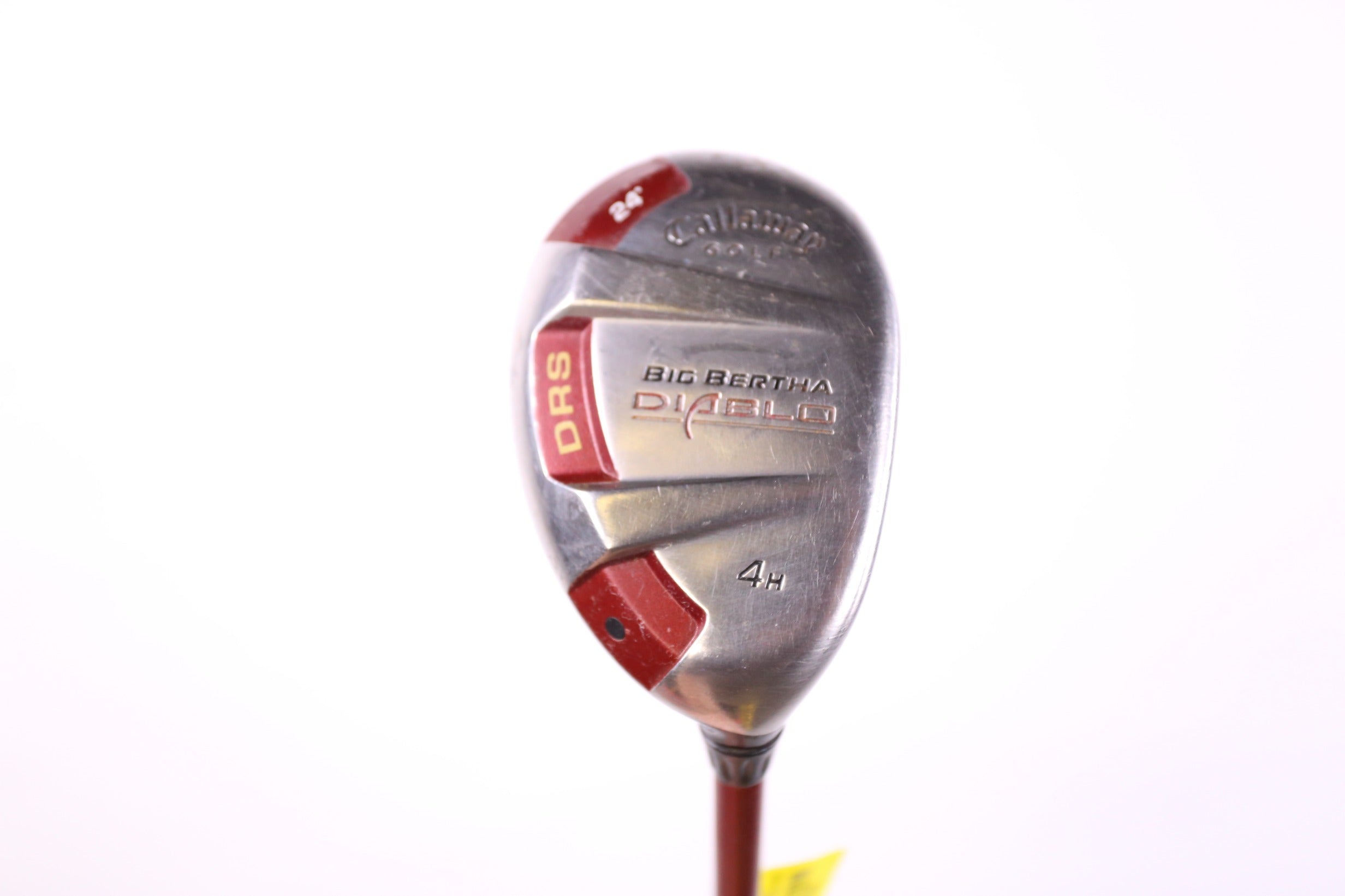 Used Callaway Big Bertha Diablo 4H Hybrid Golf Club - 22° Stiff Flex Right Handed - Perfect for Mid-Handicap Players & Driving Range Practice