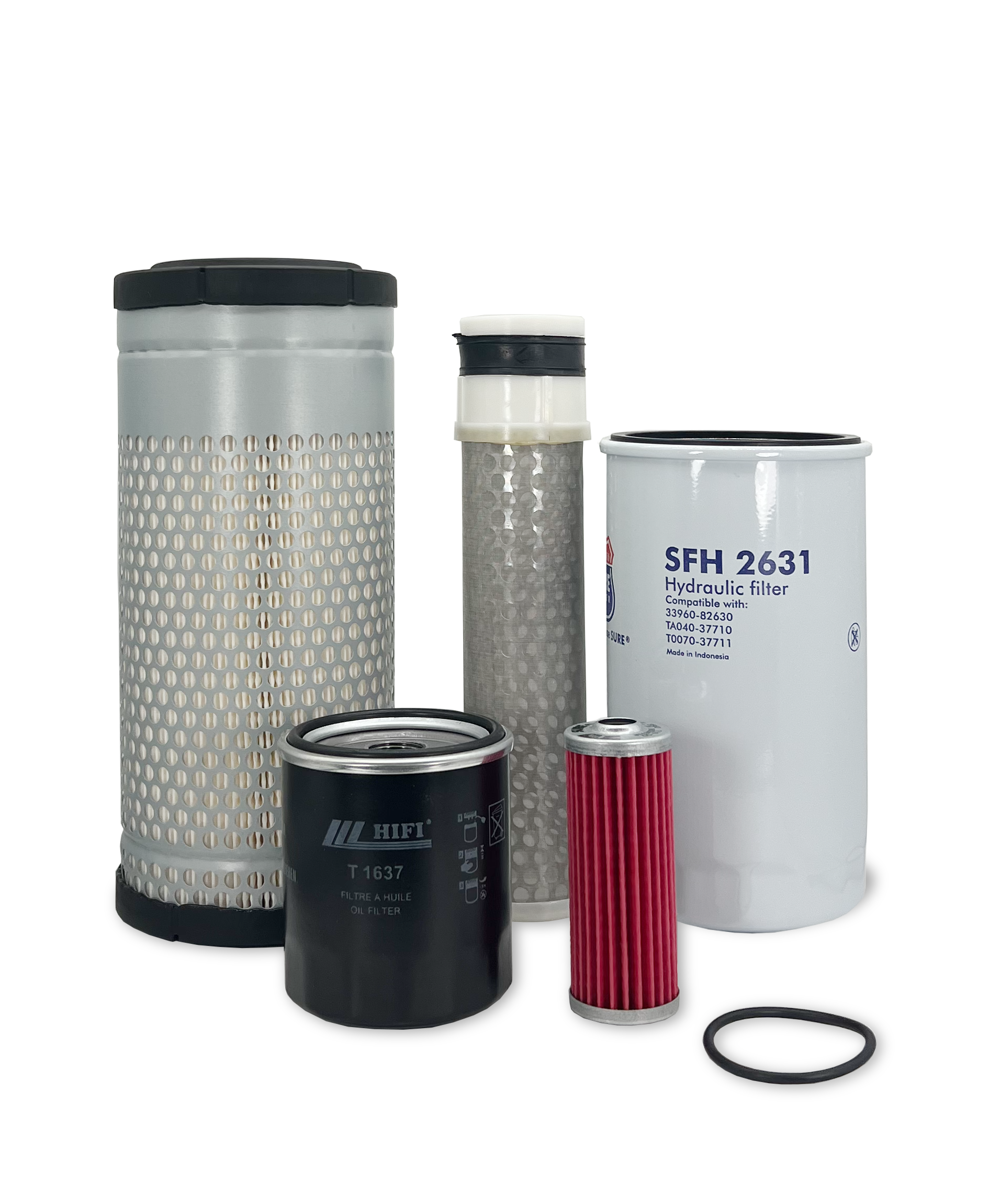 Mahindra 3316 Tractor HERO® Maintenance Filter Kit - Air, Oil & Fuel Filters Replacement Set for Tractor Maintenance & Farming Equipment Care