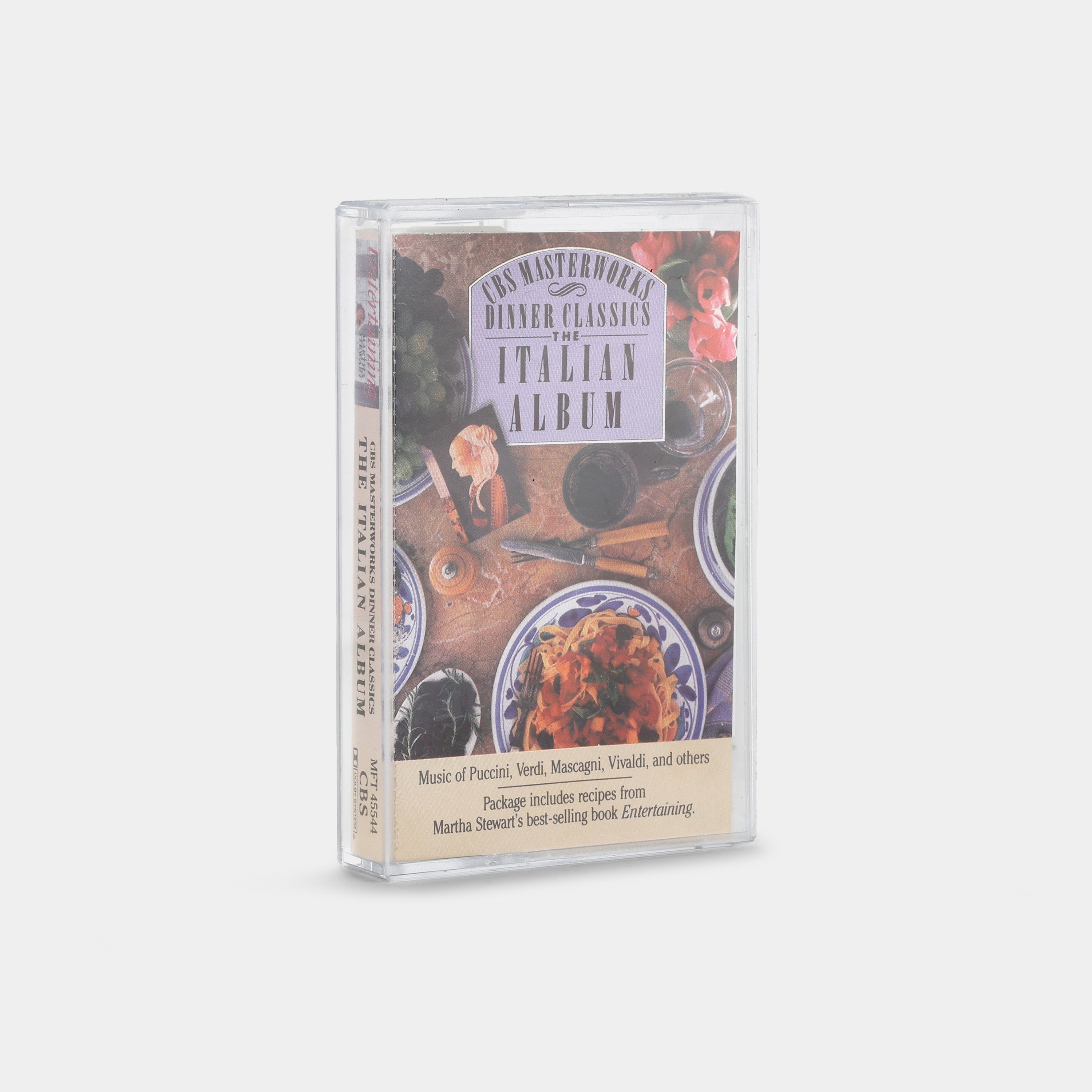 CBS Masterworks Dinner Classics: The Italian Album Cassette Tape - Classic Italian Music for Romantic Dinners, Ambience & Relaxation