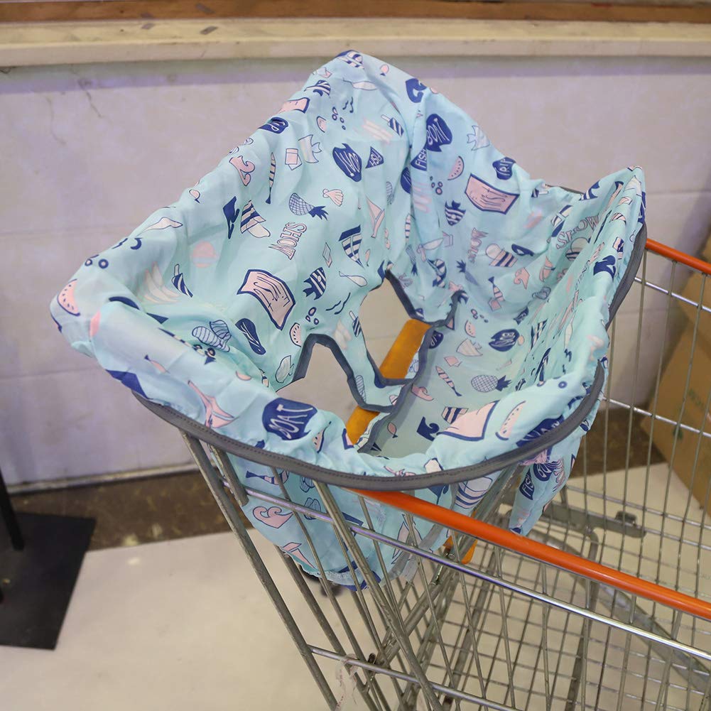Baby Shopping Cart Seat Cover - Soft Infant Chair Cushion Pad 25.5