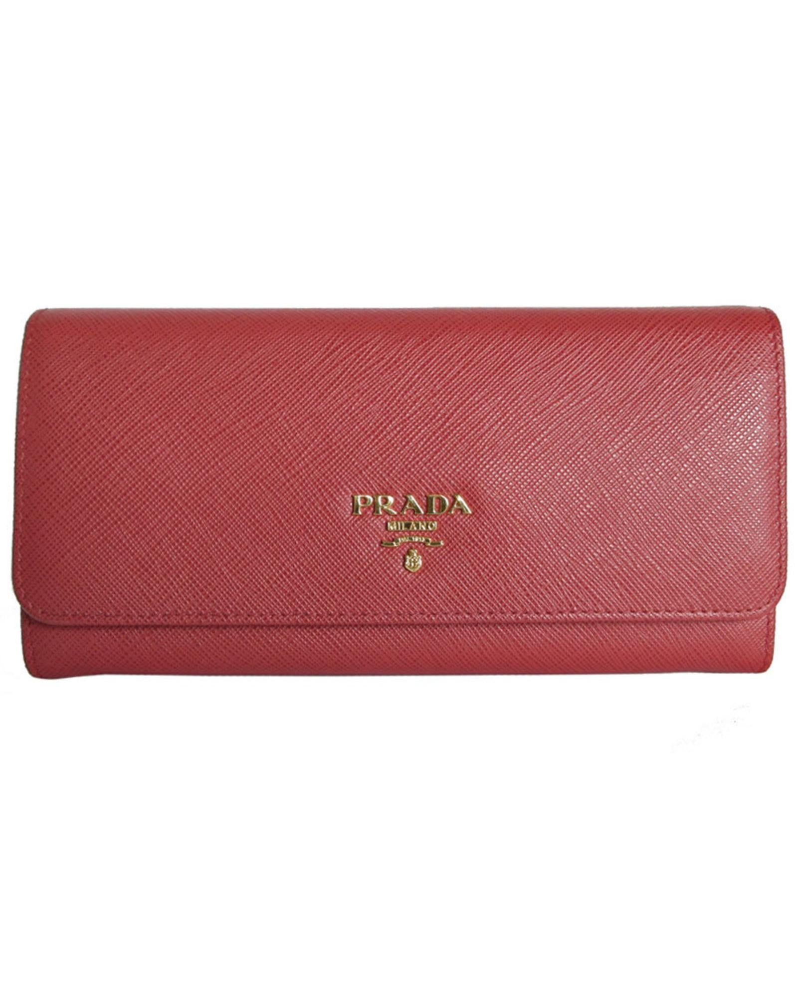 Affiano Genuine Leather Wallet for Men - Red (Model 1ML506) - Slim RFID Blocking Bifold Wallet with Card Slots & ID Window - Perfect for Everyday Use, Travel & Gifting