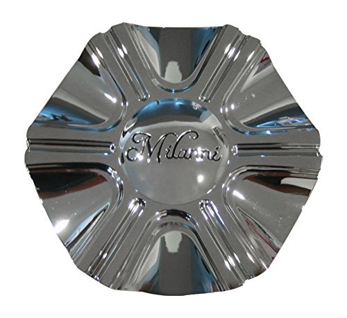 452 Stellar Chrome Wheel Rim Center Cap V452-CAP LG0909-24 - Premium Hubcap Cover for Trucks & SUVs - Enhances Vehicle Appearance & Protects Wheel Hub
