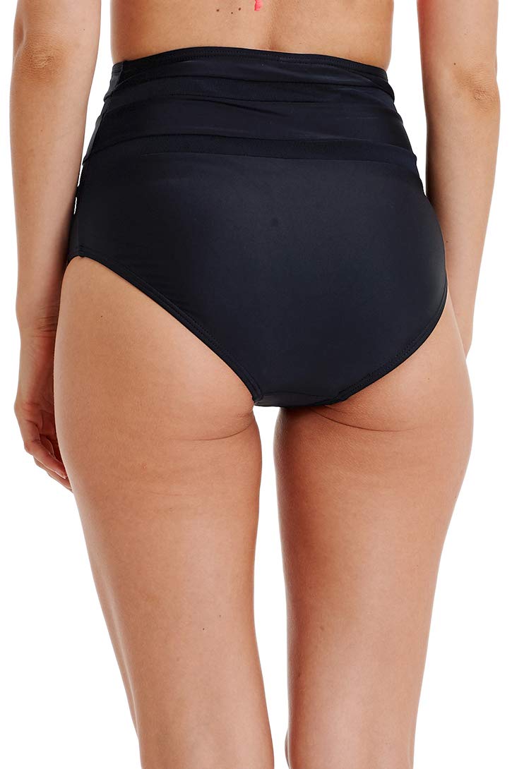 Micosuza Women's High Waisted Bikini Bottom - Tummy Control High Cut Swimwear Briefs for Beach, Pool & Summer Vacation | Sexy Comfortable Swim Shorts