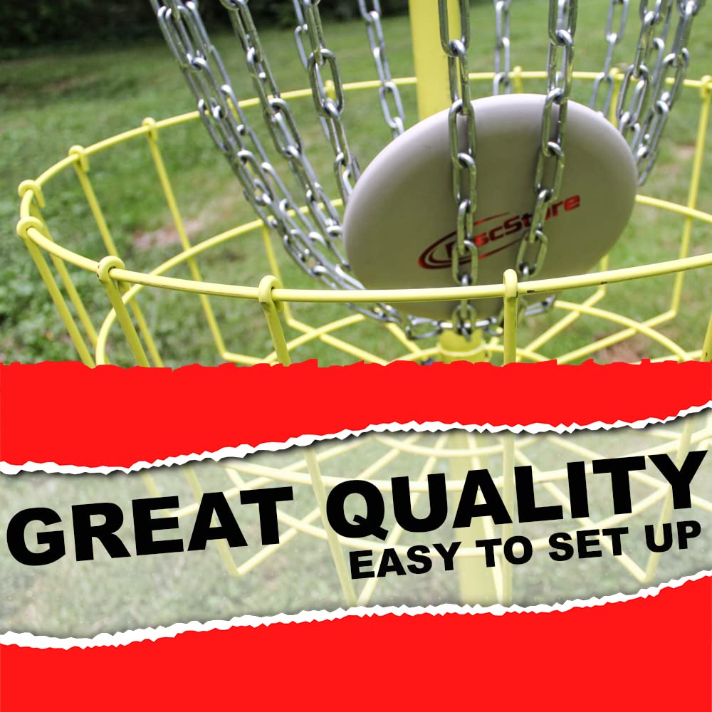 **Premium Disc Golf Basket Chain - Lightweight & Highly Visible 28