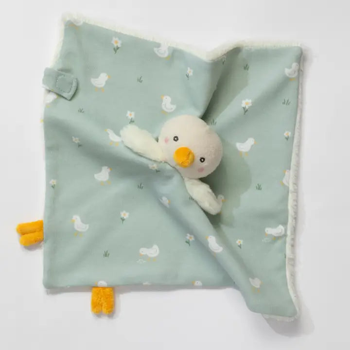 Goosey Goosey Soft Comforter & Security Blanket for Babies & Toddlers - Cozy & Comforting Blanket for Sleep, Travel, and Nursery - Perfect Baby Shower Gift