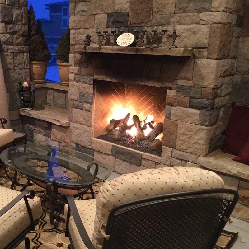 Mason Lite Wood Burning Fireplace - Eco-Friendly Indoor/Outdoor Fire Pit for Patio, Backyard & Camping - Portable & Rustic Design for Cozy Nights & Gatherings