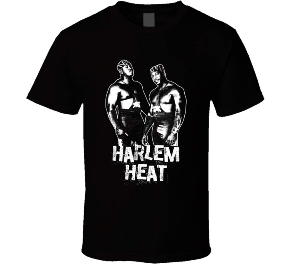 Harlem Heat Retro Wrestling Tag Team T-Shirt | Vintage WWE Legends Apparel for Men & Women | Perfect for Wrestling Fans, Cosplay & Casual Wear