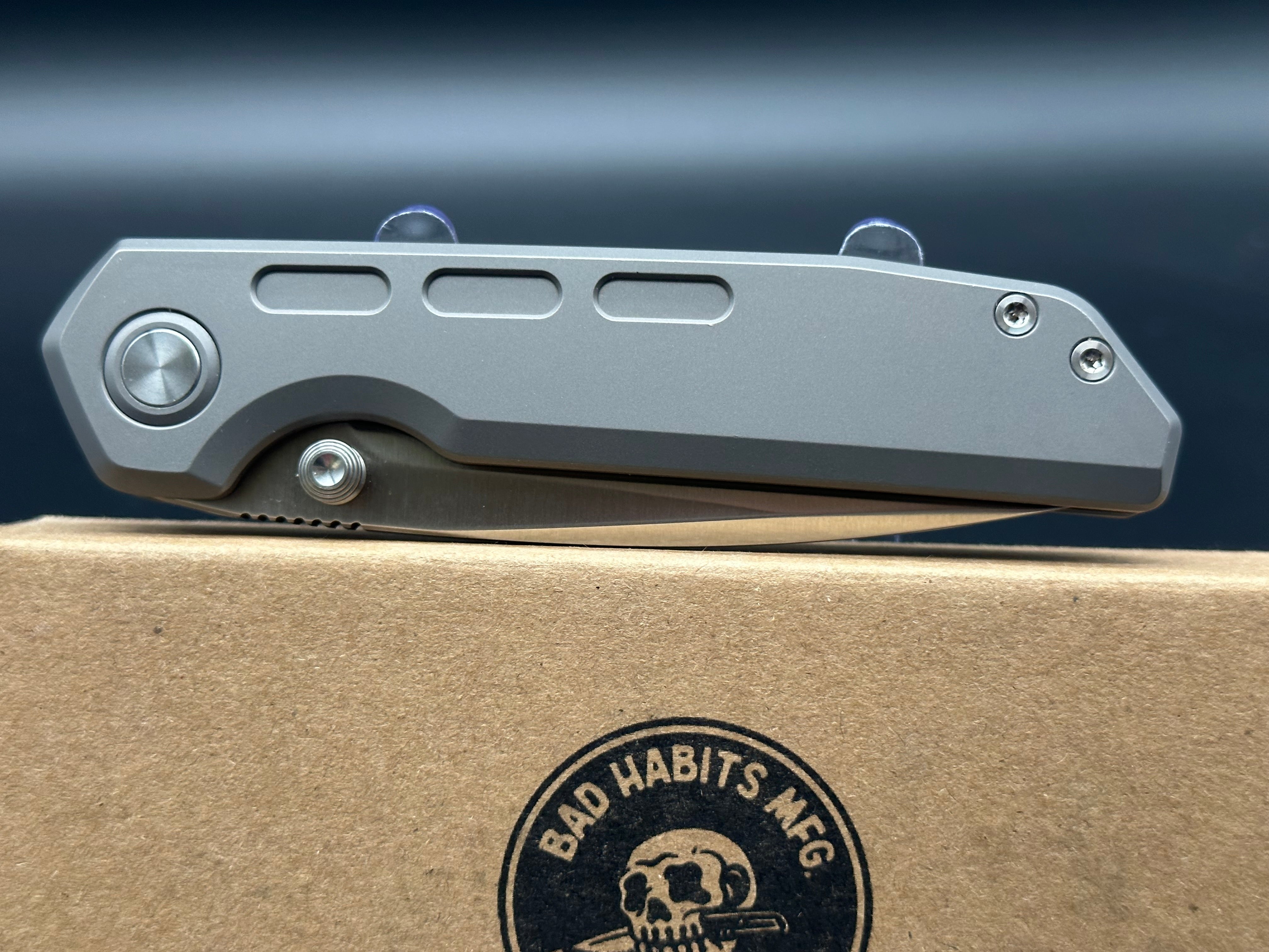 Bad Habits Mofo Tanto Knife - Premium Tactical Fixed Blade for Outdoor Survival, Camping & EDC | Perfect for Hunting, Bushcraft & Self Defense