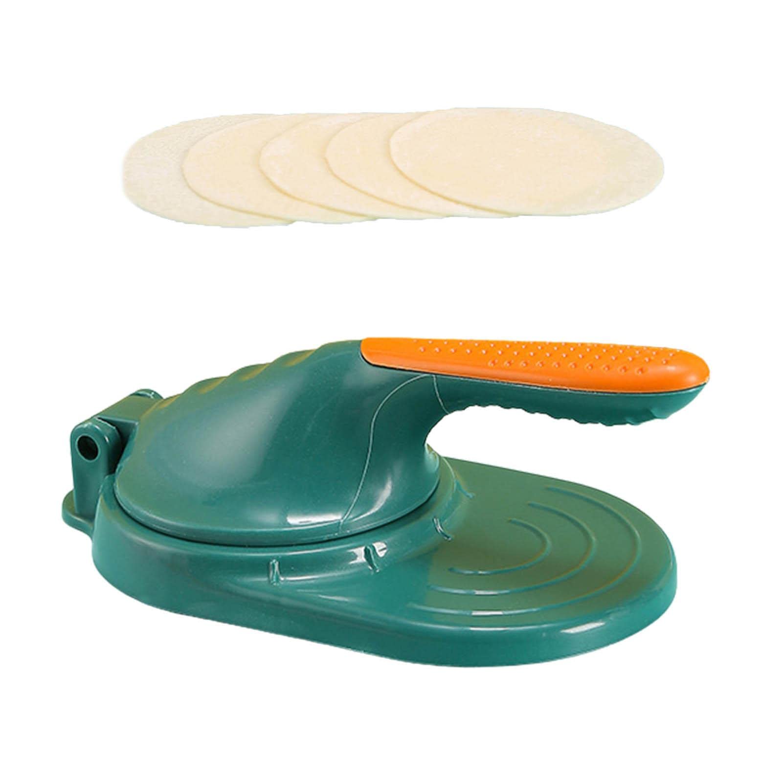 Mini Tortilla Press & Dumpling Maker - Handheld Dough Presser for Wrappers, Dumplings, Empanadas | Perfect for Home Cooking, Meal Prep & Mexican/Asian Cuisine