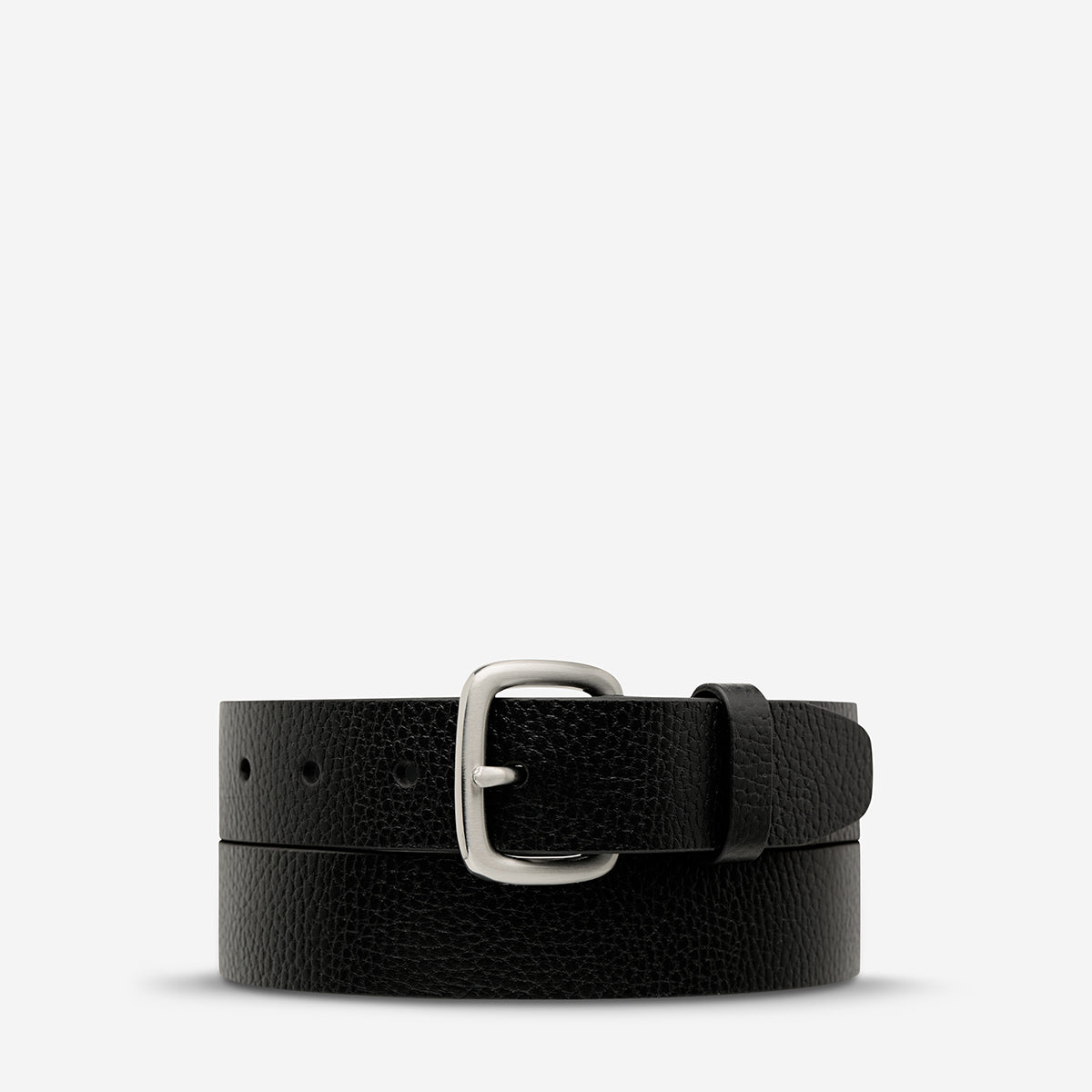 Ease Up Belt - Adjustable & Stylish Black/Silver Waist Belt for Men & Women | Perfect for Work, Travel & Everyday Comfort