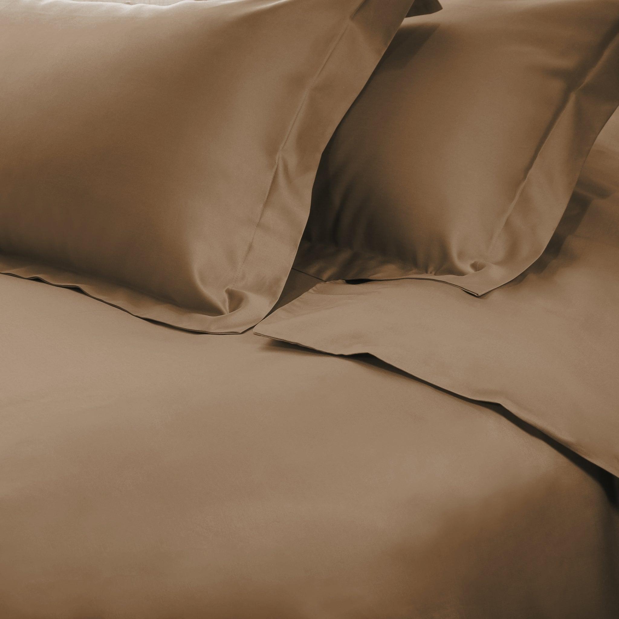 Luxury 650 Thread Count Egyptian Cotton Duvet Cover Set - King Size, Breathable & Hypoallergenic for Ultimate Comfort - Perfect for Master Bedroom, Guest Room & Hotel Use
