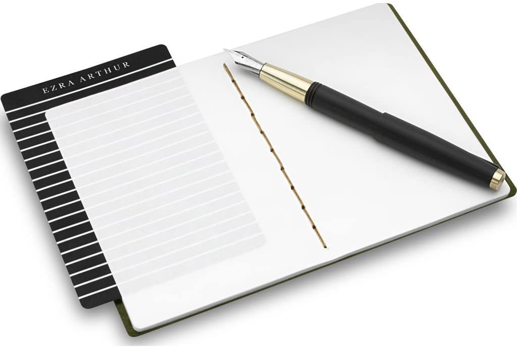 Ezra Arthur Small Notebook - Green Journal for Writing, Notes & Planning | Perfect for Students, Office & Travel