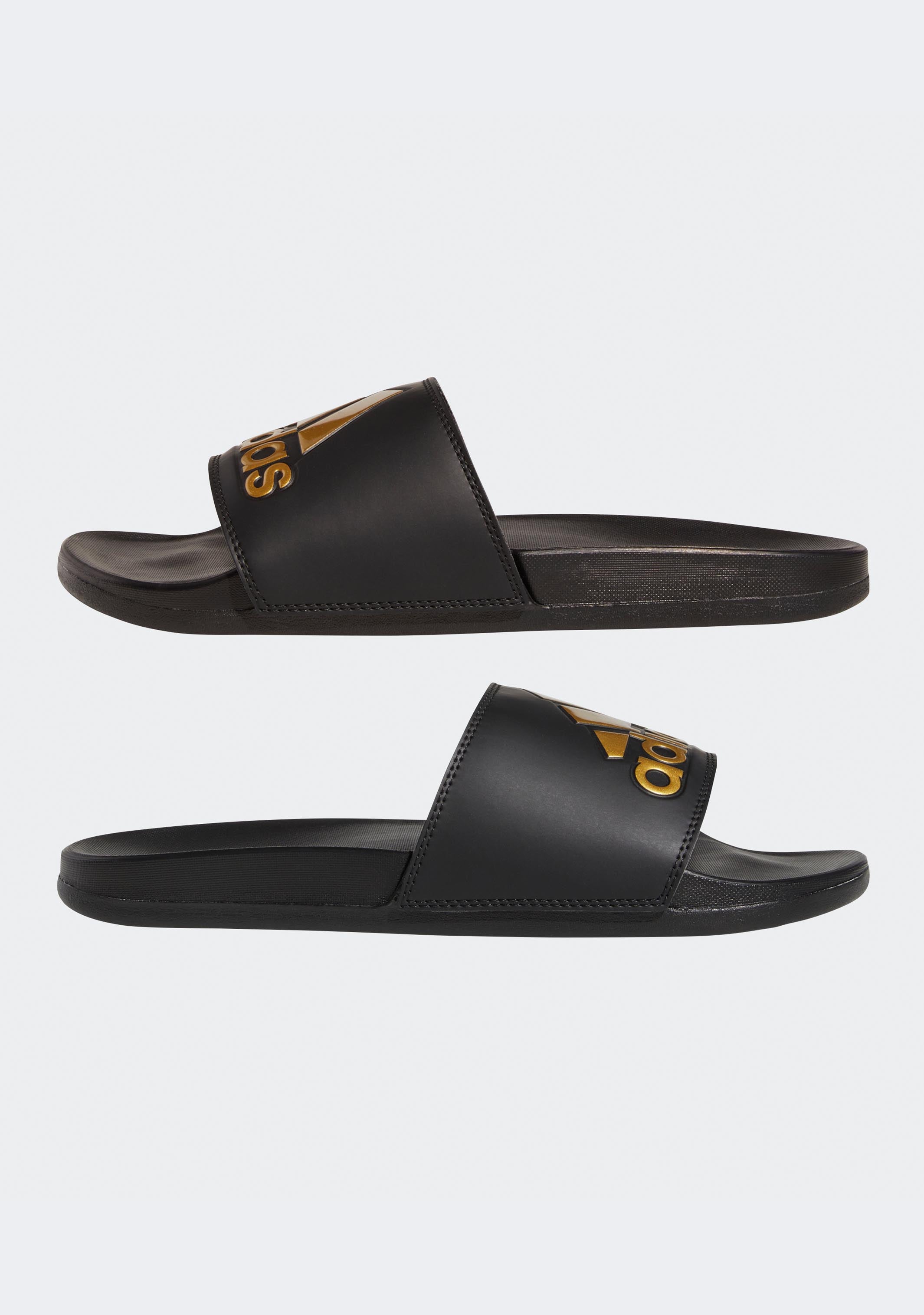 Adidas Unisex Adilette Comfort Slides - Lightweight & Cushioned Shower Sandals for Men & Women | Perfect for Pool, Beach, Gym & Lounge Wear