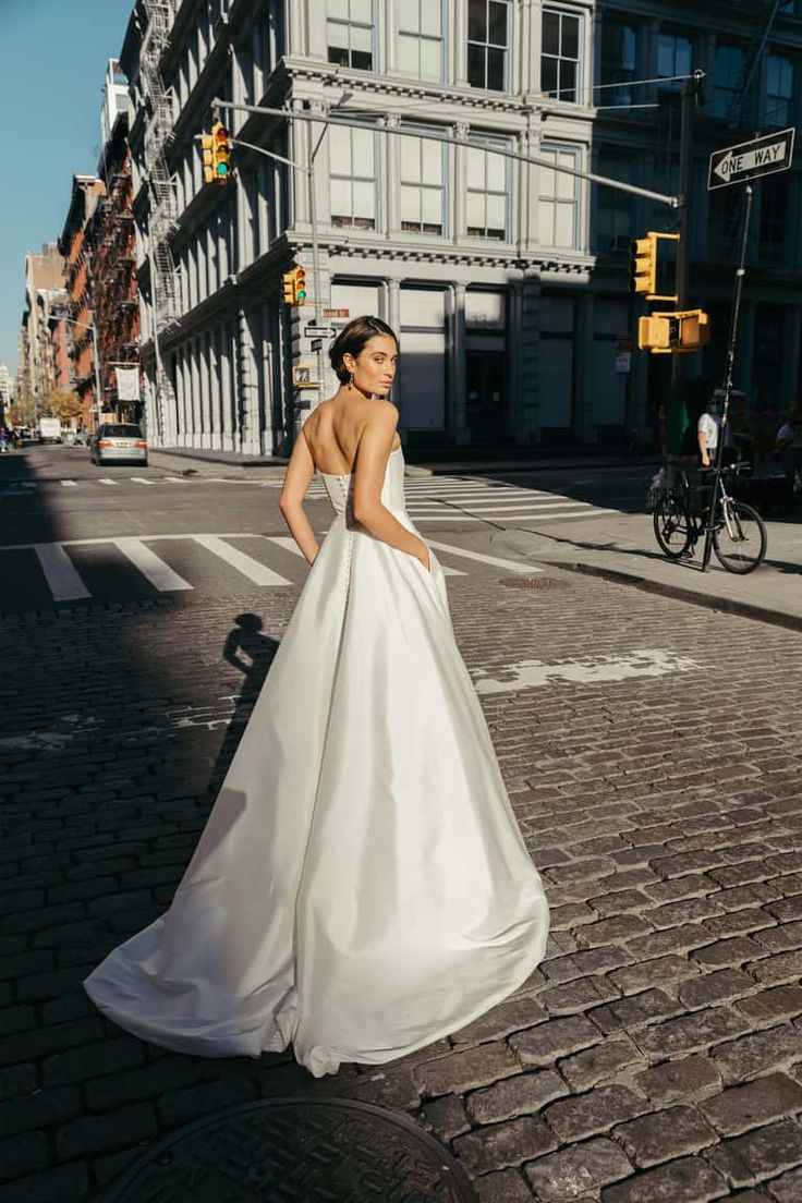 Jenny Yoo Brynn Gown - Elegant Lace Wedding Dress for Brides | Perfect for Beach, Garden & Formal Weddings