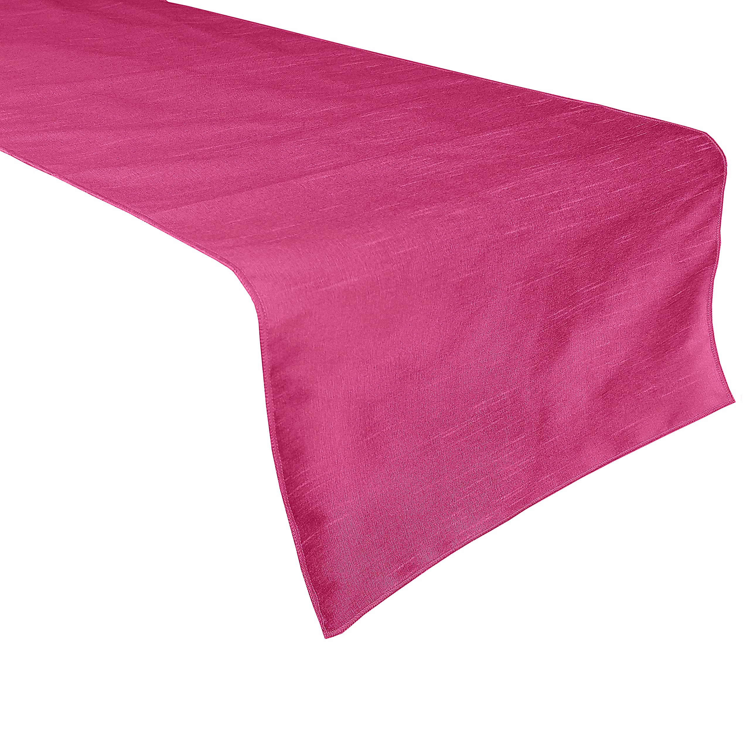 Elegant Faux Silk Dupioni Table Runner - 12