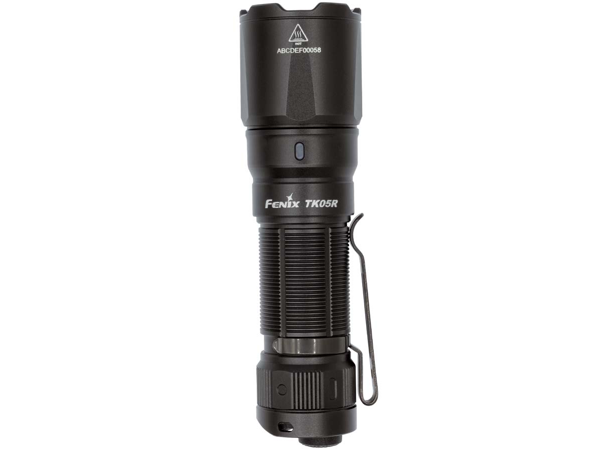 Fenix TK05R Rechargeable LED Flashlight - High Lumens, Durable & Waterproof for Camping, Hiking, Emergency Use