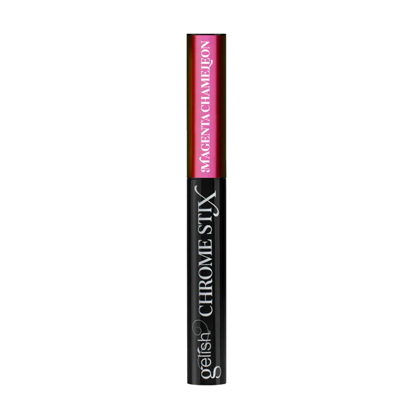 Gelish Chrome Stix Nail Polish - Magenta Chameleon Metallic Shimmer, 0.17 oz - Long Lasting Gel Nail Art for Manicures & Pedicures