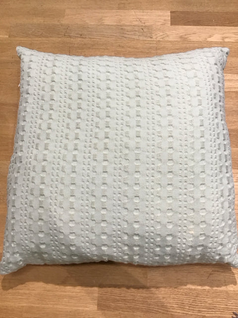 Luxury Green Textured Throw Pillow - Soft Decorative Cushion for Sofa, Bed & Home Decor - Perfect for Living Room, Bedroom & Cozy Spaces