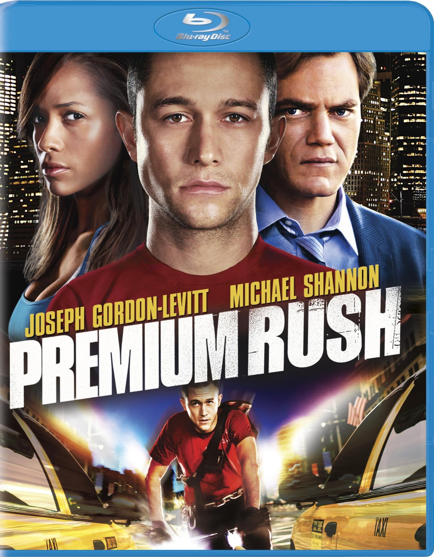 Premium Rush [Blu-ray] - Action Thriller Movie Starring Joseph Gordon-Levitt - Perfect for Movie Nights & Action Film Collections