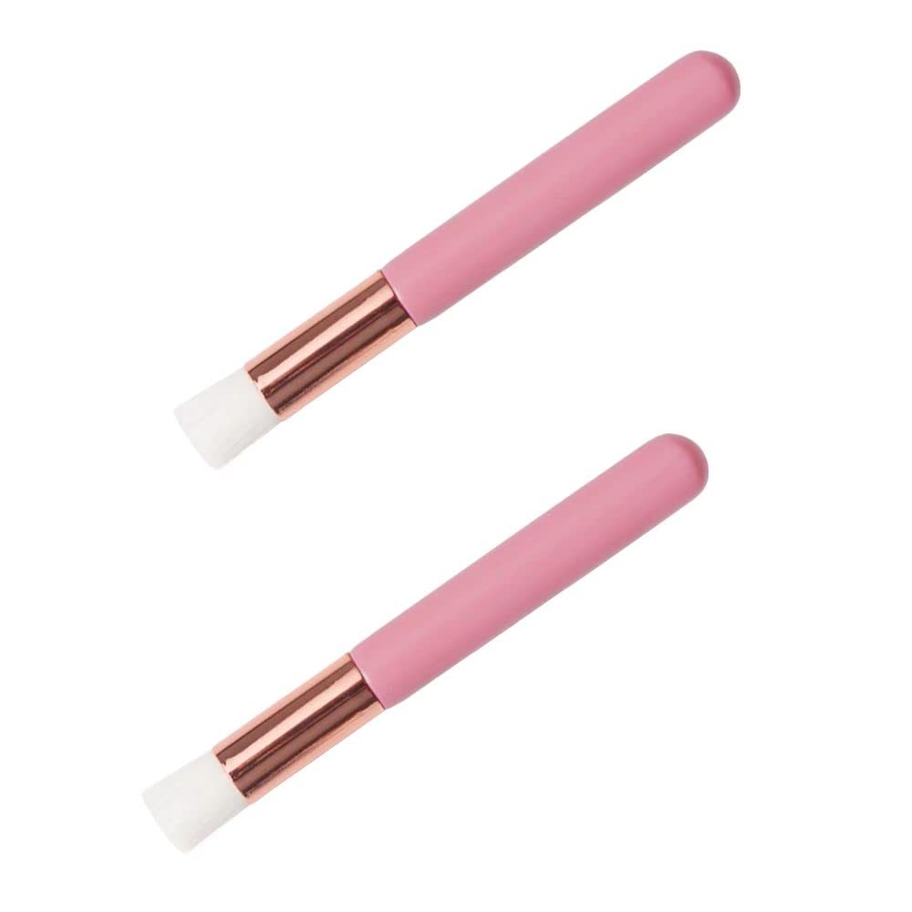 2Pcs Soft Eyelash & Nose Cleansing Brush Set - Gentle Lash Shampoo Brush & Pore Deep Cleaner for Blackhead Removal - Eyelash Extension Care & Makeup Remover Tool - Perfect for Daily Facial Cleansing & Spa Routine