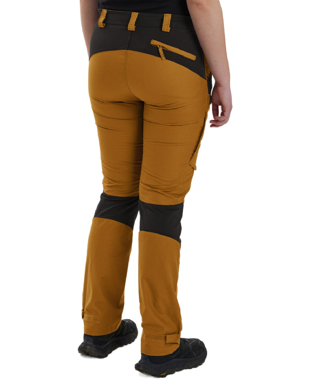 Deerhunter Women's Lady Ann High Waist Tapered Trousers - Comfortable Stretch Pants for Office, Casual Wear & Travel