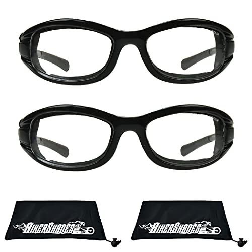 2 Pairs Clear/Black