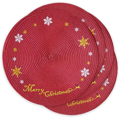 Set of 4, Red