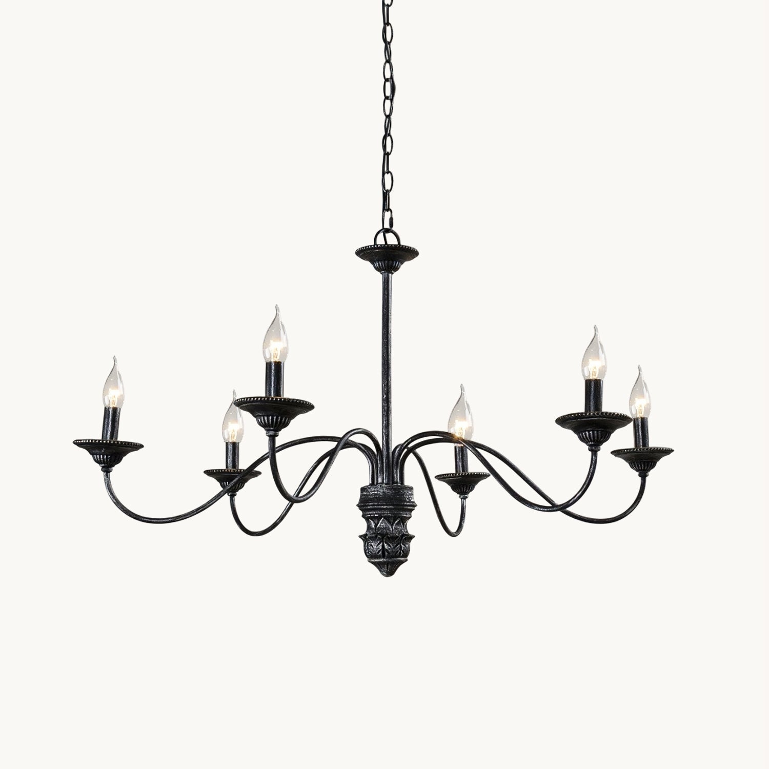 Brighton Crystal Chandelier - Elegant Ceiling Light Fixture for Dining Room, Living Room & Bedroom | Modern Home Decor Lighting