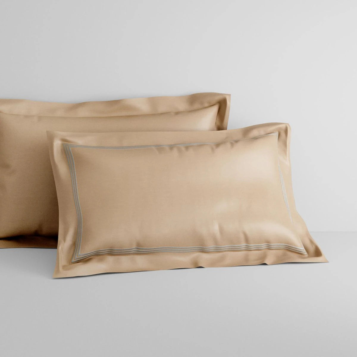Premium 1200 Thread Count Sheridan Palais ALMOND Pillowcase Set - Luxury Hotel Quality Bedding for Ultimate Comfort & Breathability - Perfect for Master Bedrooms, Guest Rooms & Spa Retreats