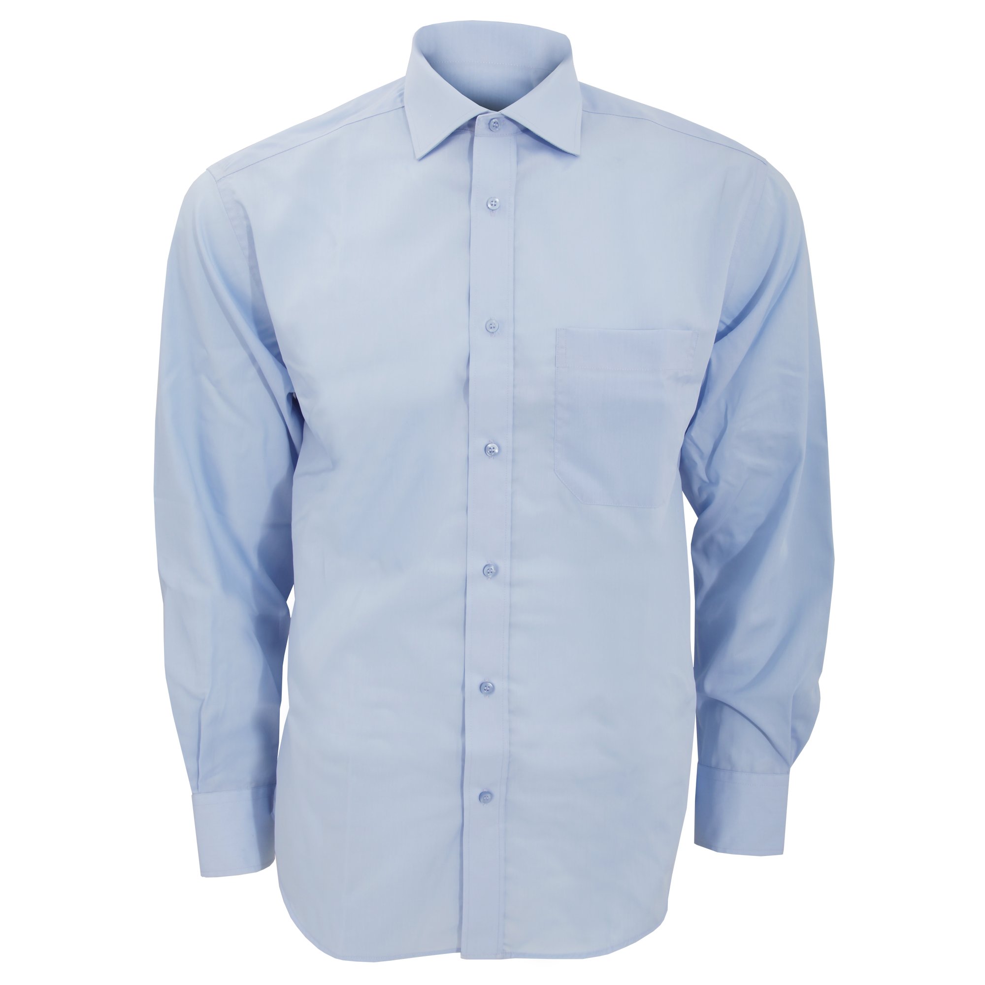 Premium Non-Iron Men's Long Sleeve Dress Shirt - Wrinkle-Free Formal Business Shirts for Office, Wedding & Professional Occasions