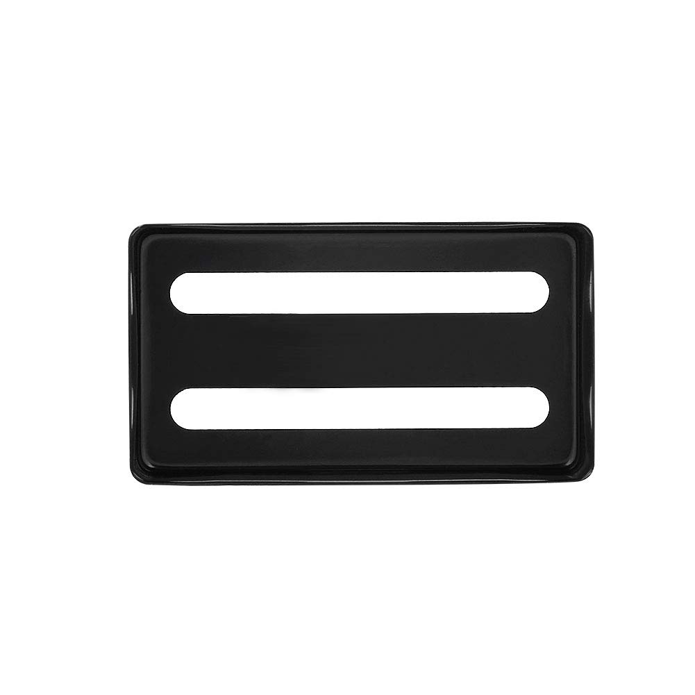 Durable Two Slot Metal Pickup Cover for Electric Guitar - Anti-Rust Brass Design | Perfect for Stage Performances & Studio Recording