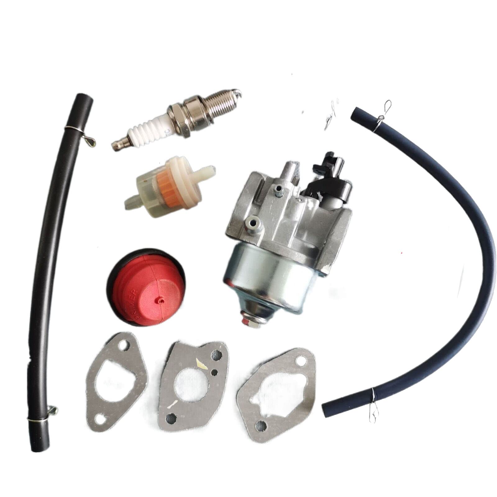 Powermore 140cc MTD Lawn Mower Carburetor 11A-02SB700 & BLACK+DECKER 25A-26S5736 String Trimmer Replacement Parts - Compatible with Lawn Mowers and Garden Trimmers for Easy Maintenance