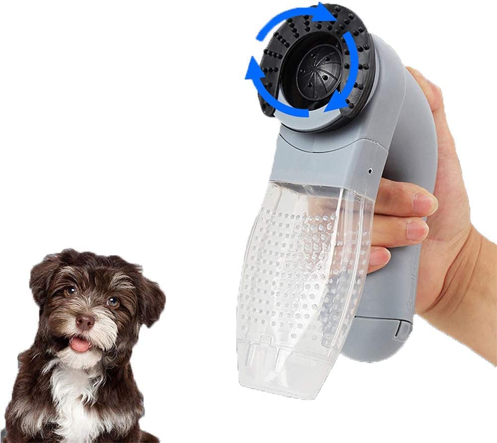 Electric Pet Hair Cleaner & Lint Remover - Portable Mini Vacuum for Cat & Dog Hair - Perfect for Home, Car, and Furniture Cleaning