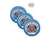 Milrose 70886 3/4 Inch x 1429 Inch Blue Monster MDPE Teflon Tape (3 Pack) - Leak Proof Seal for Plumbing, Pipe Fittings & DIY Home Repairs