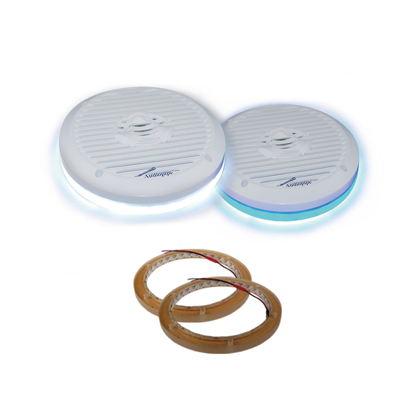 10 RGB LED Speaker Ring Light (NL RI1050 RGB) - Perfect for Gaming Setups, Streaming, and Home Decor