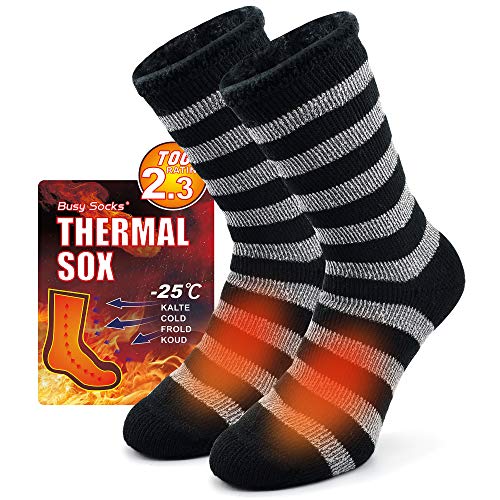 Dark Grey Striped, 1 Pair