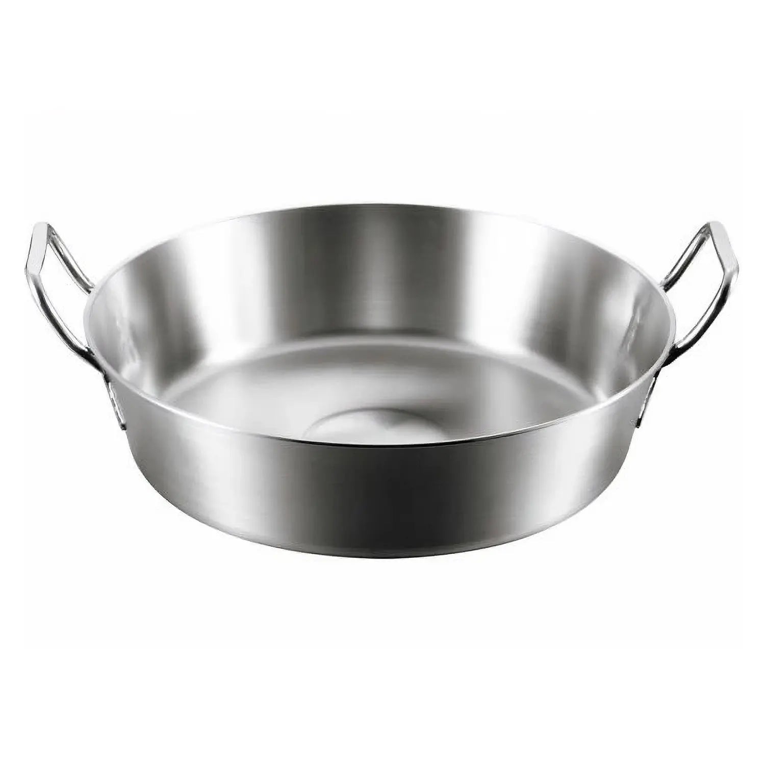 EBM Molybdenum Stainless Steel Tempura Pot - 3.5QT Deep Fryer for Home Cooking, Perfect for Frying Chicken, Fish & Vegetables | Durable & Easy to Clean Japanese Style Pot