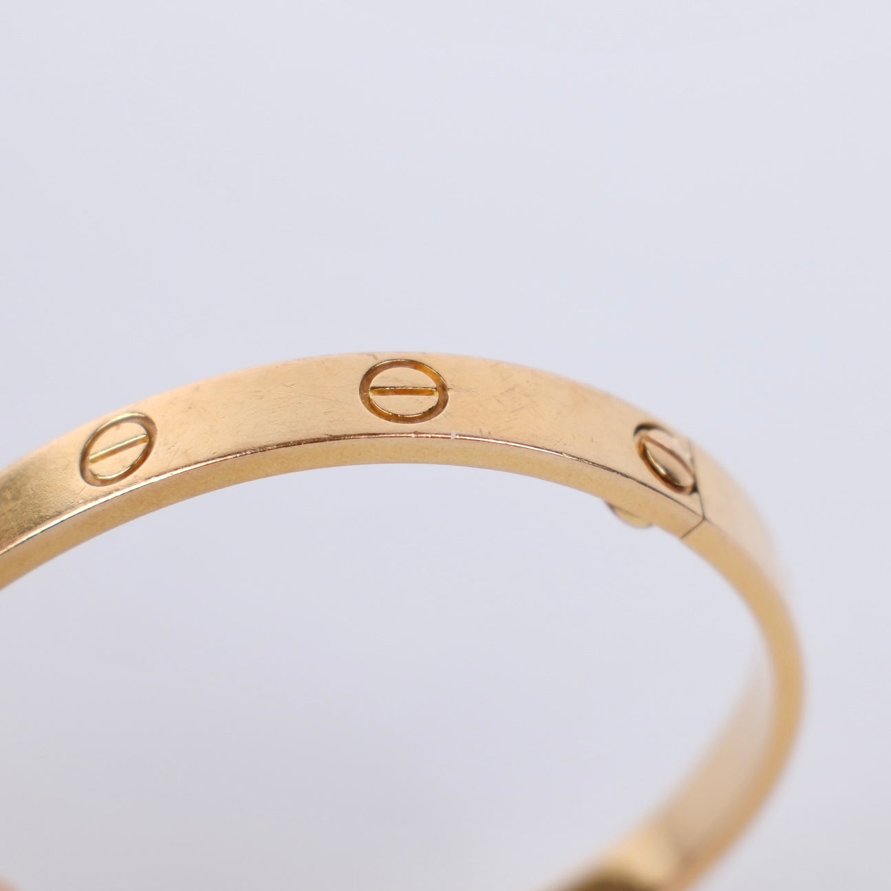 Cartier Love Bracelet 18K Rose Gold Size 17 - Luxury Jewelry Gift for Women, Anniversary & Valentine's Day Present