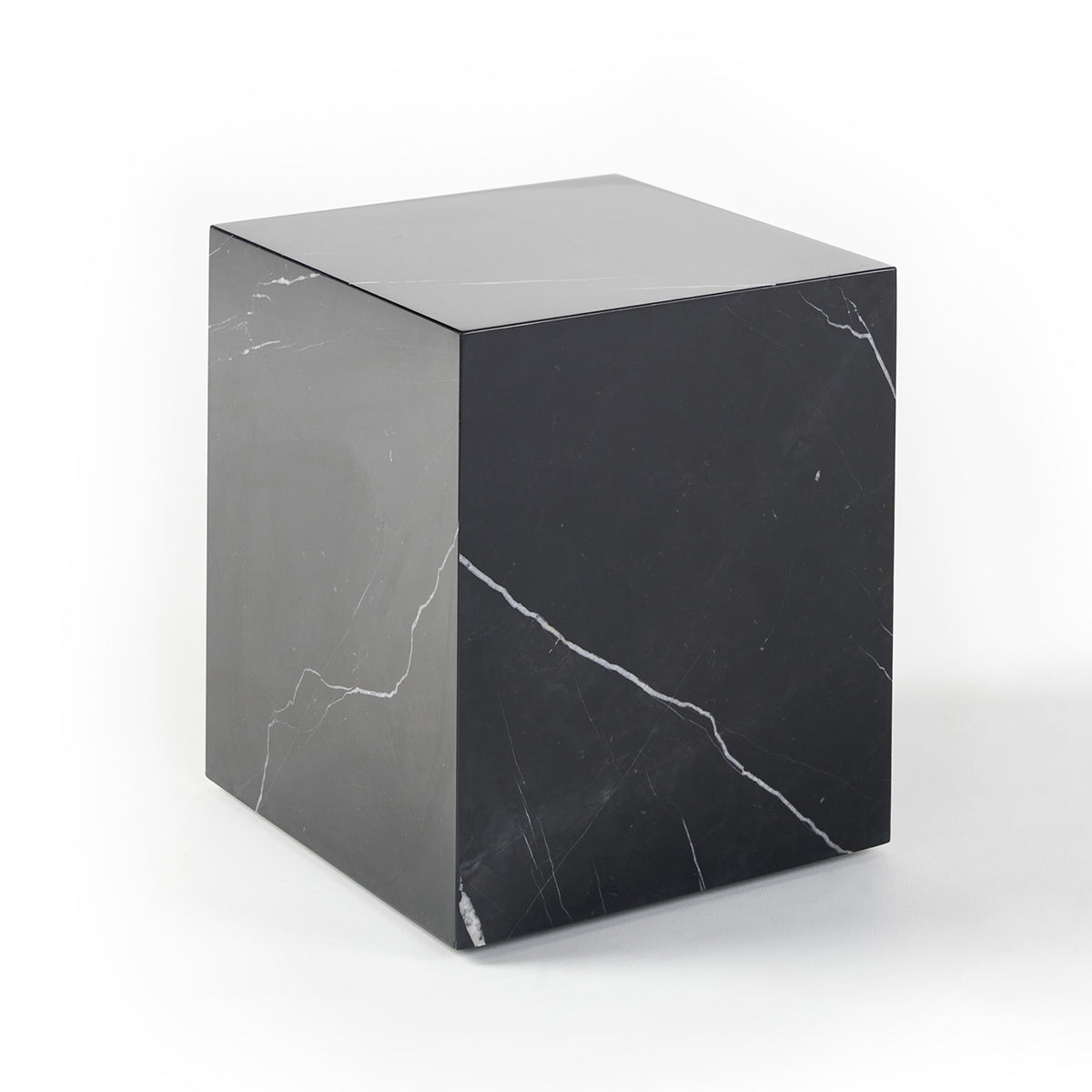 Modern Comet Side Table - Small End Table for Living Room, Bedroom, or Office - Compact Nightstand with Sturdy Metal Frame & Wooden Top - Perfect for Coffee, Books, or Decor