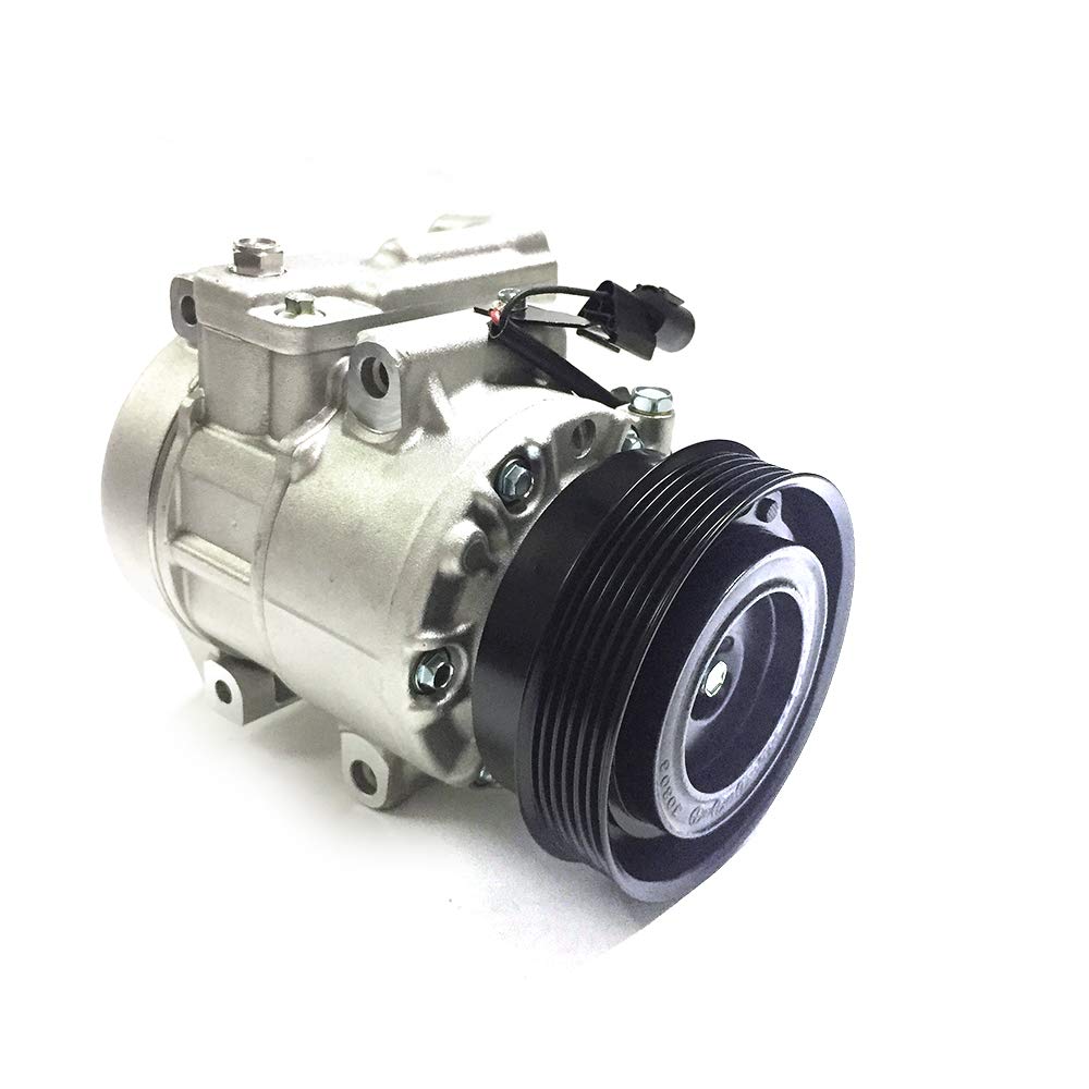 2007-2008 Kia Rondo EX/LX 2.4L AC Air Conditioner Compressor with Clutch (Part# 97701-1D200) - Replacement for Broken A/C Unit, Perfect for Summer Cooling & Road Trips