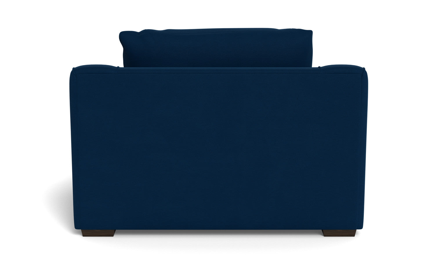 Austonian 56 Arm Chair - Modern Accent Chair with Upholstered Seat & Wooden Legs for Living Room, Bedroom, or Office - Comfortable Lounge Chair for Relaxing & Reading