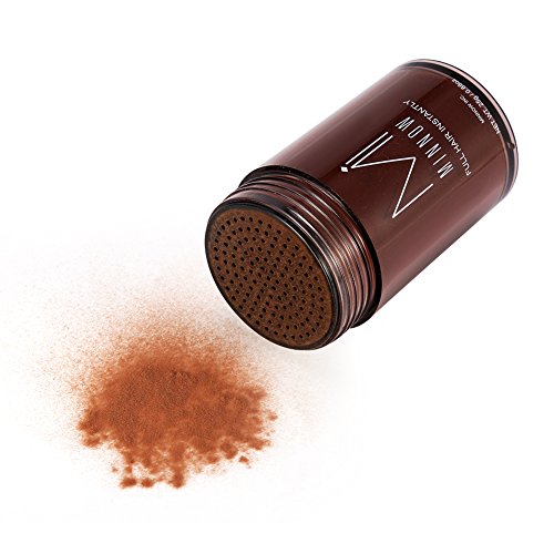 Hair Building Fibers for Men & Women - Natural Baldness Concealer & Thickening Powder for Thinning Hair (AUBURN) | Instant Hair Volume for Daily Use & Special Occasions