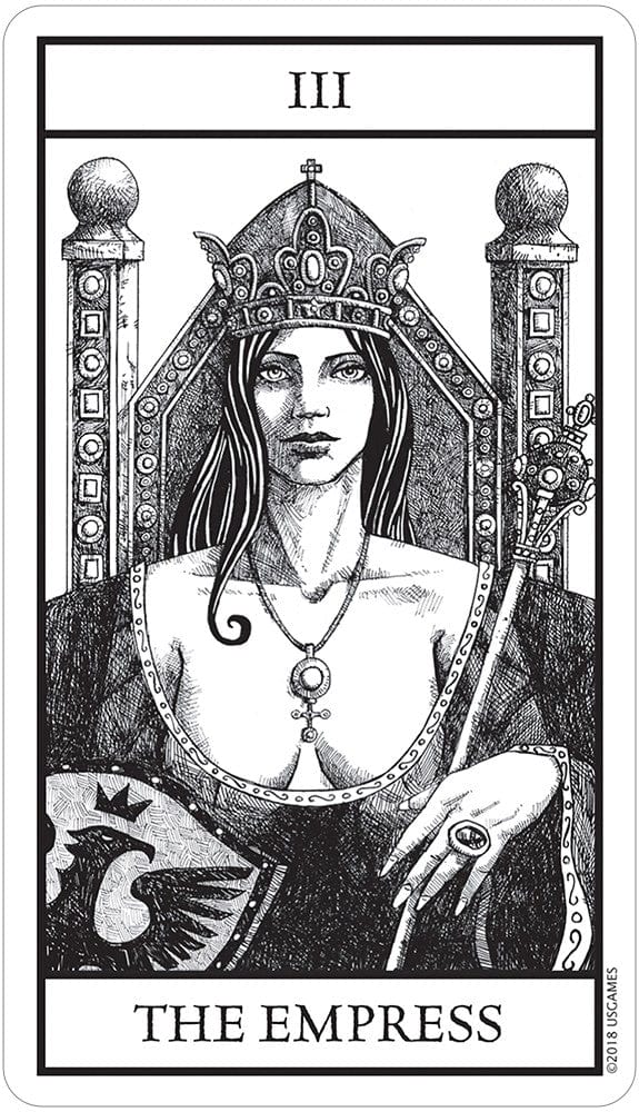 Bianco Nero Tarot Deck - Premium 78-Card Divination Set with Guidebook for Beginners & Professionals | Perfect for Psychic Readings, Meditation & Spiritual Growth
