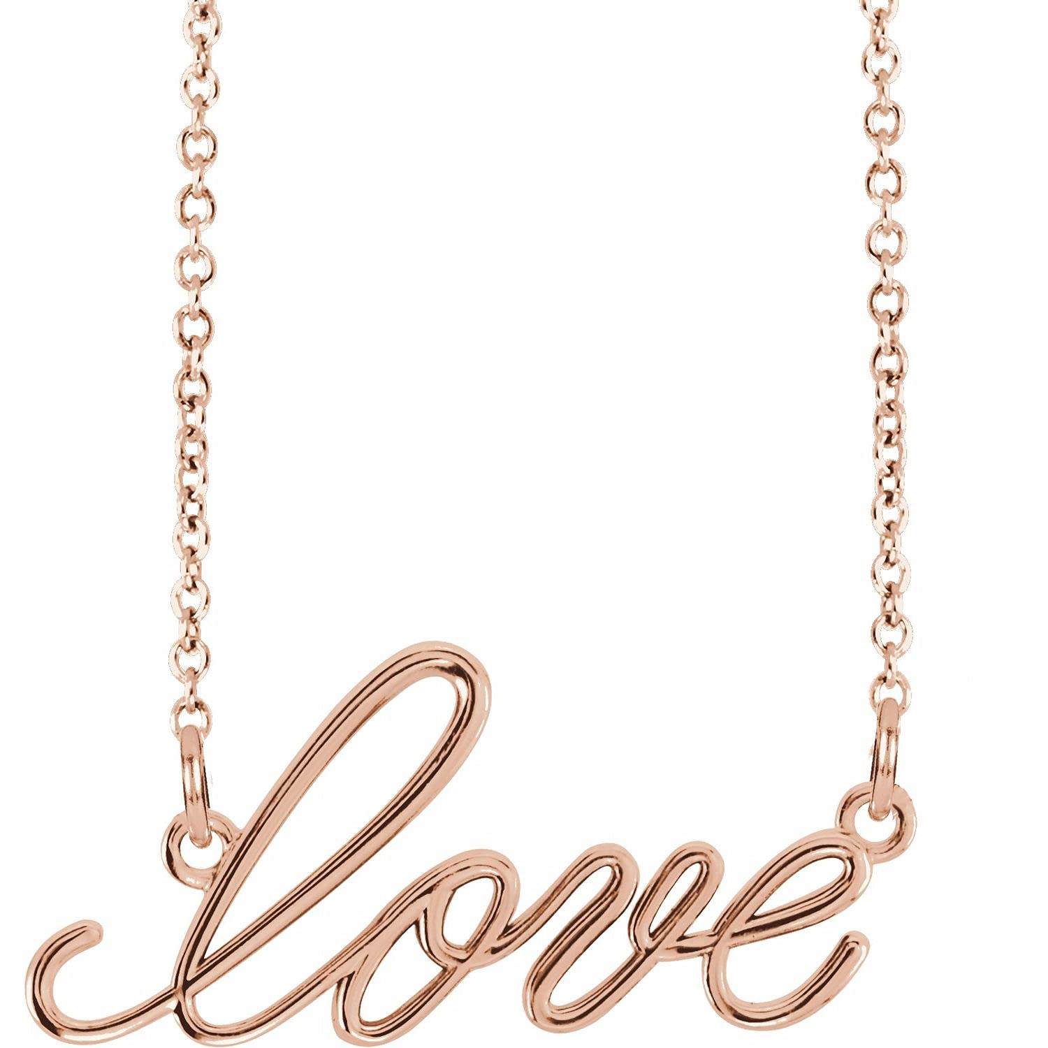 14K Gold or Sterling Silver 