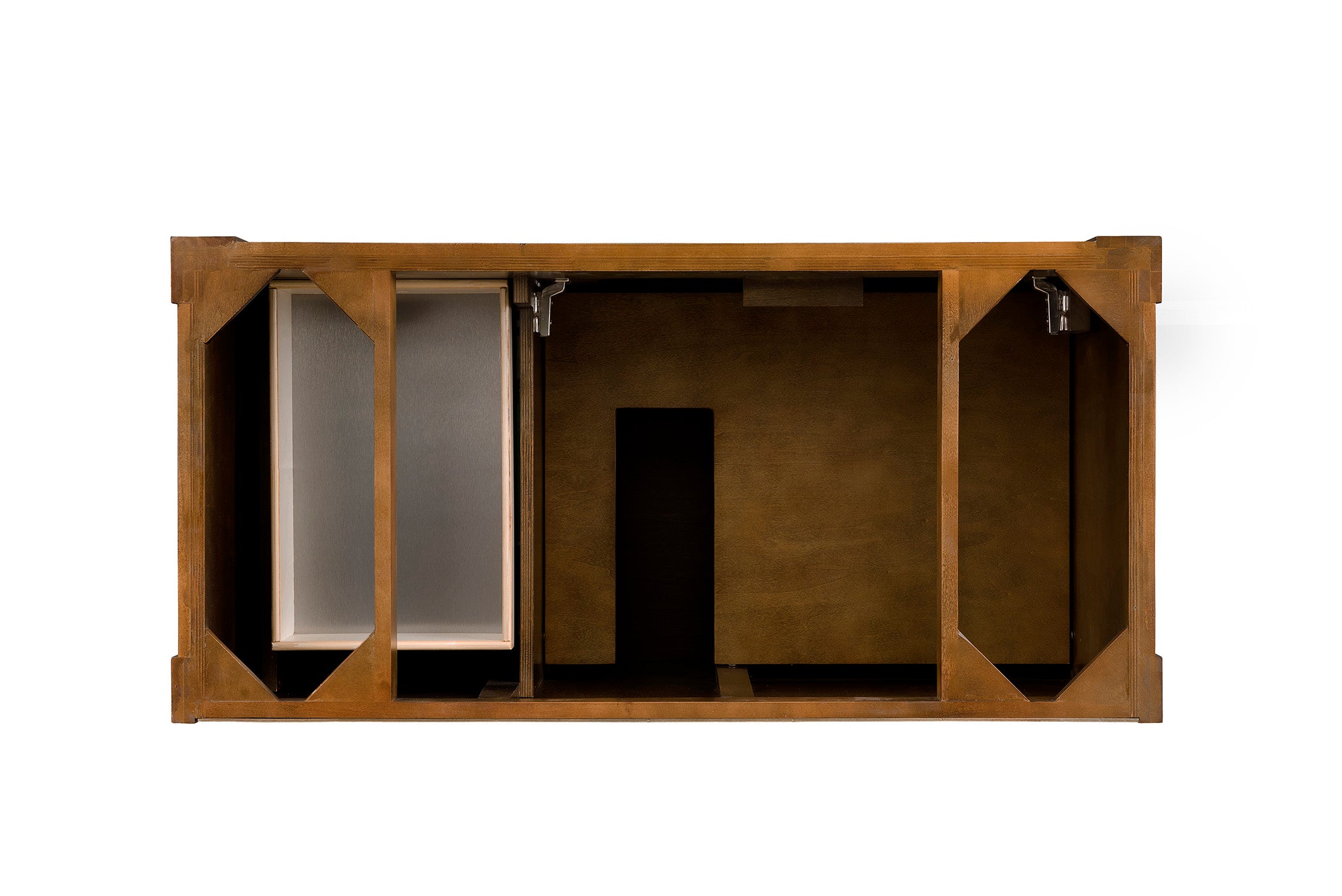 Brookfield 48-Inch Country Oak Single Bathroom Vanity with Sink - Perfect for Master Bathroom, Guest Bath, or Powder Room Remodeling