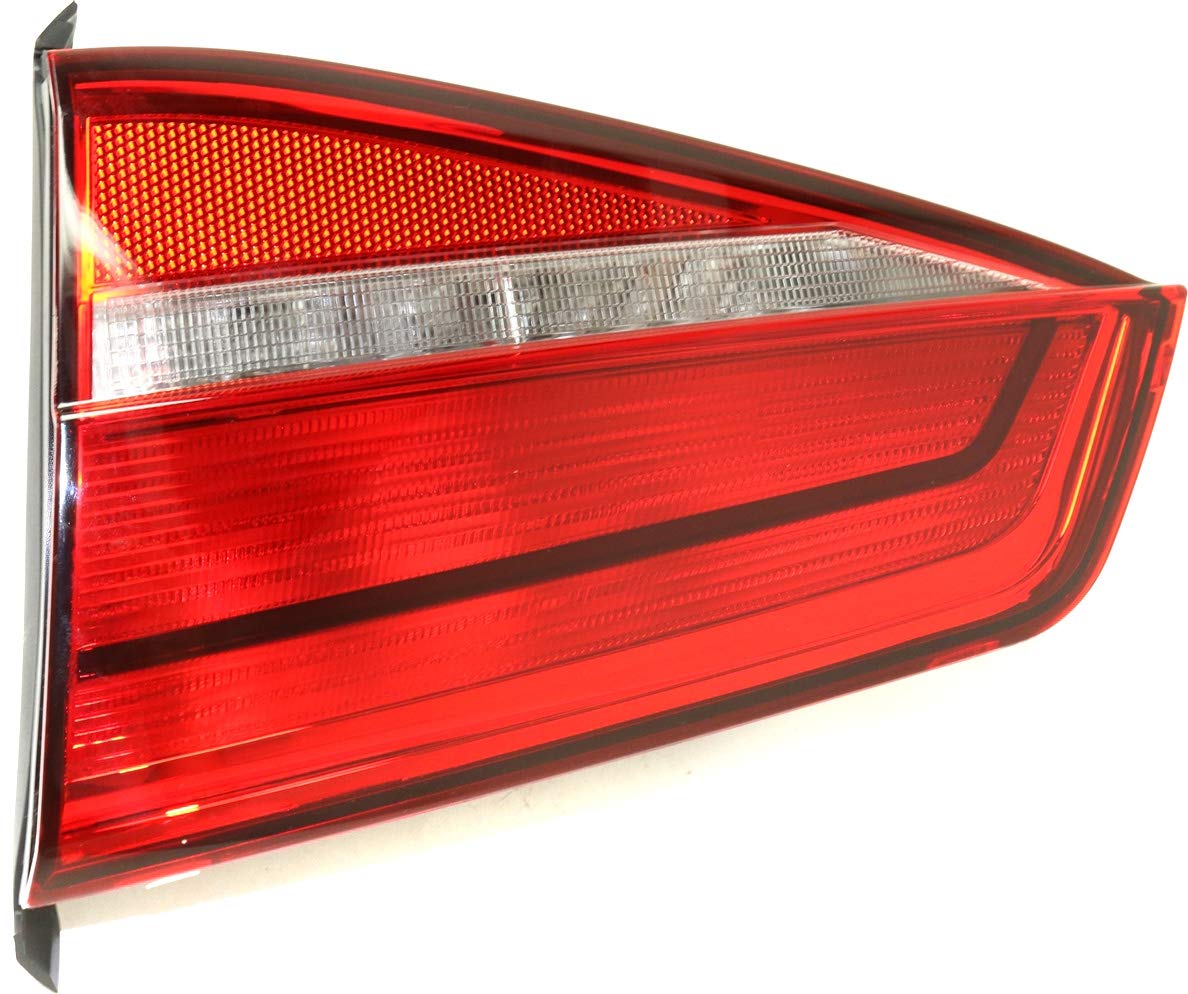 Go-Parts - 2015 Volkswagen Jetta Hybrid Right Passenger Side Inner Halogen Tail Light Assembly Replacement - Perfect for Night Driving Safety and Rear Visibility Enhancement