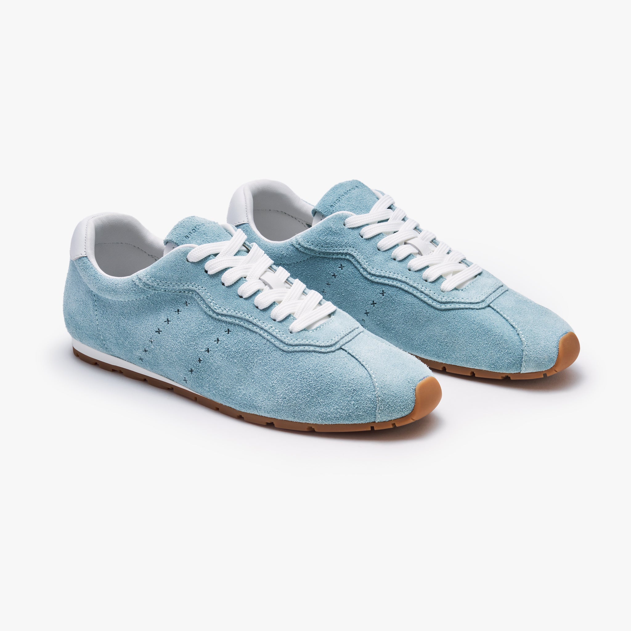 **Blue Suede Softe Sneakers – Comfortable & Stylish Casual Shoes for Men & Women – Perfect for Walking, Running, and Everyday Wear**